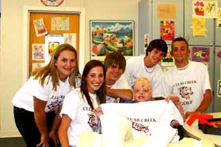 CCISD - Golf Team Visits Shriners Hospital for Children picture
